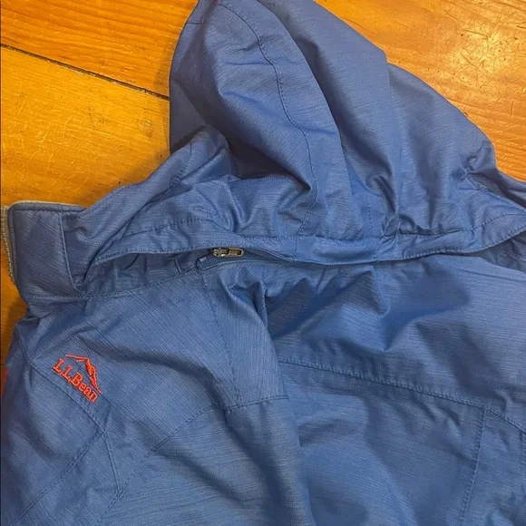 L.L. Bean Kids Patroller Ski Jacket Winter Coat Kids Blue 6X/7 Youth